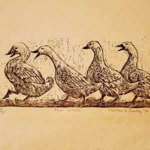 Four Ducks- Martha Cawley