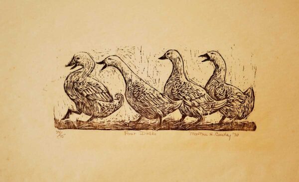 Four Ducks- Martha Cawley