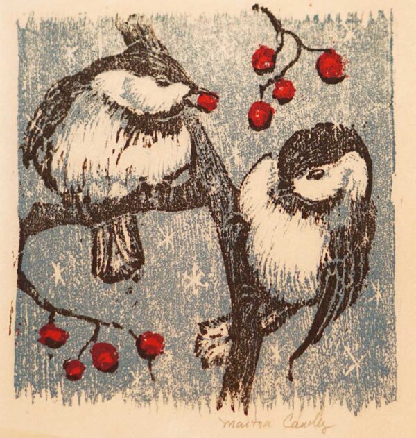 Chickadees - Martha Cawley