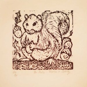 Mr. Nuts Squirrel - Martha Cawley