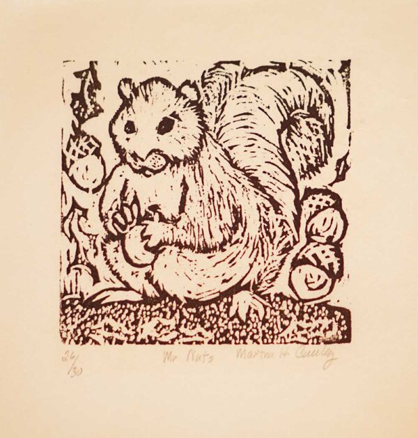 Mr. Nuts Squirrel - Martha Cawley