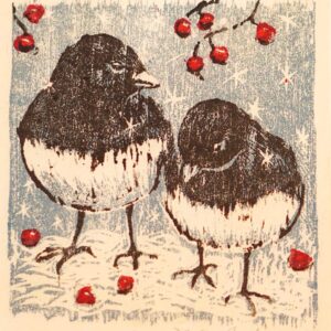 Two Juncos - Martha Cawley