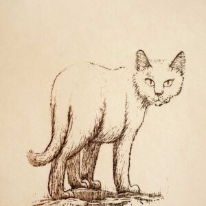 White Cat - Martha Cawley